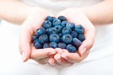 Blueberries are a tasty superfood.