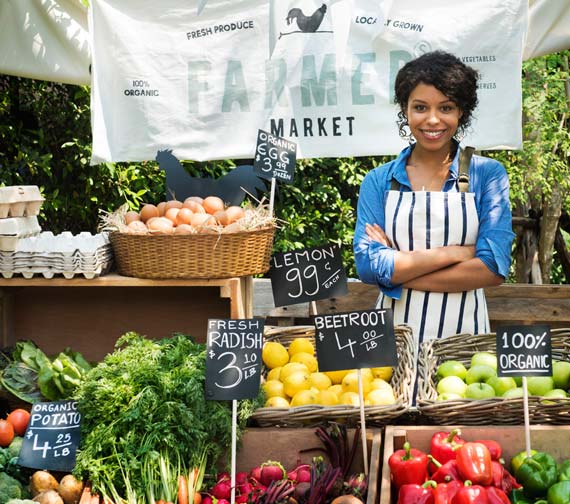 Eating locally might be healthier.