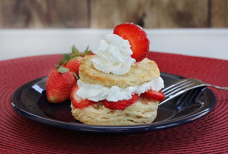 Make your strawberry shortcake a bit healthier.