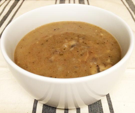 Healthy gravy is possible with some substitutions.